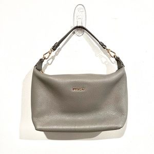 Furla SOPHIE Grey Leather Handbag and Crossbody